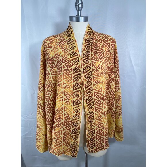 Soft Surroundings open front lightweight cardigan jacket.  Office weekend medium - Picture 1 of 7
